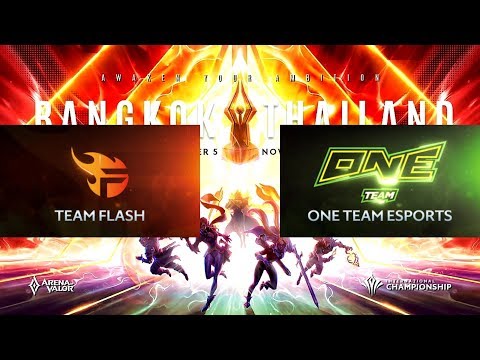 AIC 2019 | Group Stage - DAY 1 - AOV 2019 ทีม Team Flash VS One Team