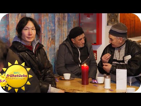 Protection from the cold – Café ZoHus is committed to helping the homeless | SAT.1 Breakfast Tele...