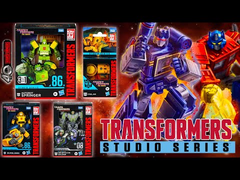 MID?! Transformers REVEALS! Studio Series SPRINGER! 86 Bee & WFC Trooper! + Legacy WAVE 4 CONFIRMED!