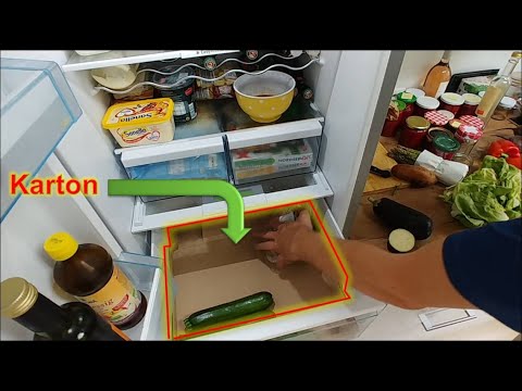 , title : '♻ Karton im 🥦 Gemüsefach: Gemüse wochenlang frisch halten im Kühlschrank. VitaFresh🍀'