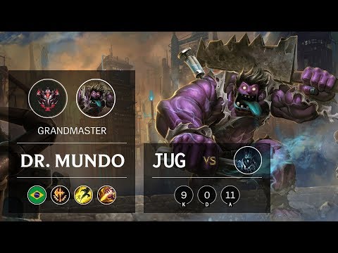 Dr. Mundo Jungle vs Karthus - BR Grandmaster Patch 9.15