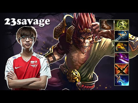 23savage - Monkey King Midlane | Dota 2 7.30d Gameplay