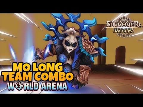 Mo Long Team Combo in World Arena Ep. 4 - Summoners War