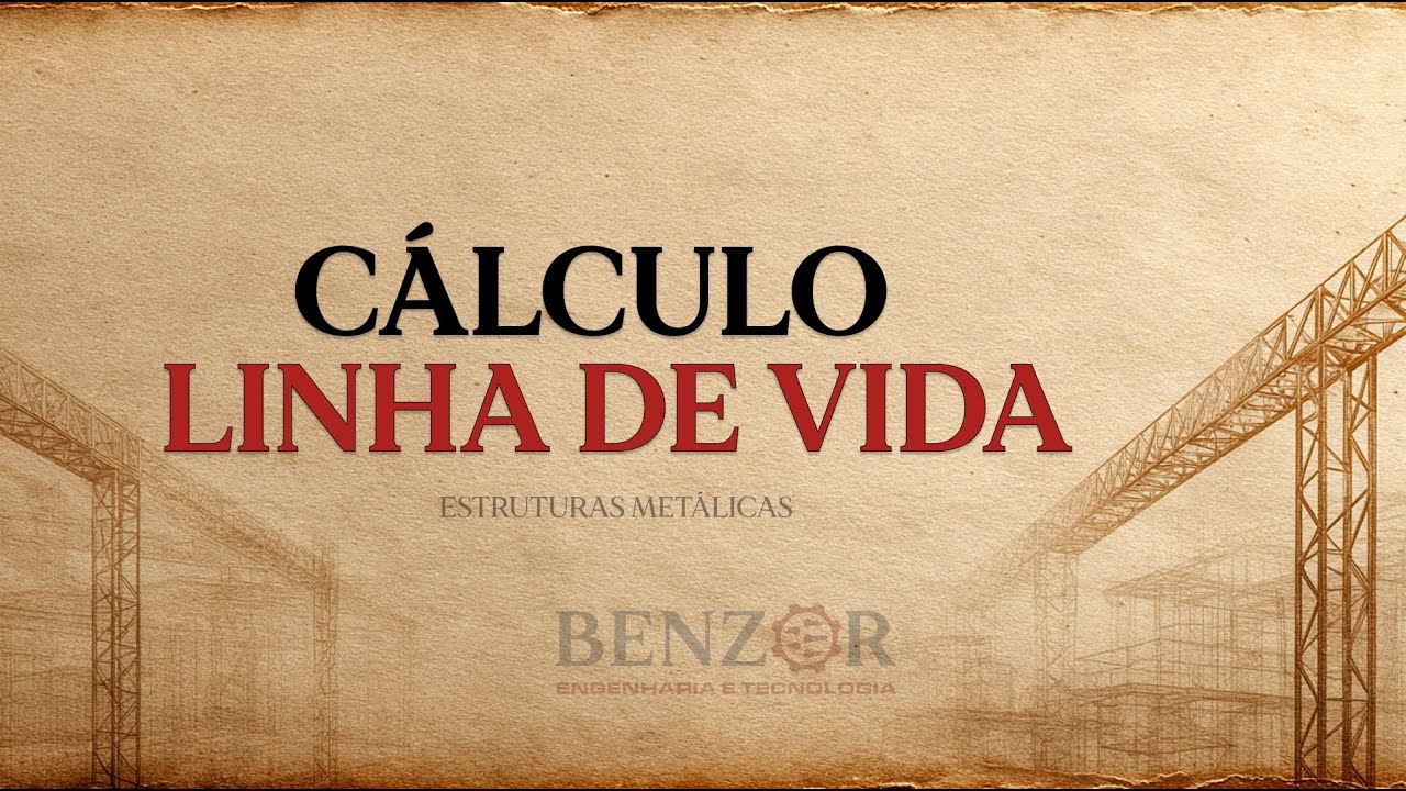 Aula 26 - Cálculo de Linha de Vida  Cabo, Momentos, Configurações, Movimentação e Queda