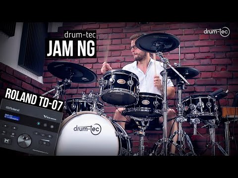 Roland TD-07 sound module & drum-tec Jam NG electronic drums