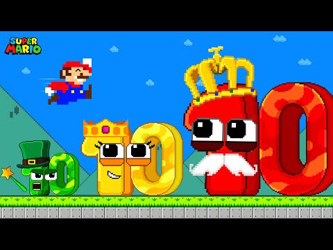 Wonderland: THE POWER OF BIG NUMBERS | All Episodes - Mario Maze Mix Level Up  | Game Animation