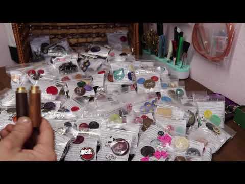 Friday April 17th Win 2 sewing wood grain needle cases! Guess how many treasure packs.