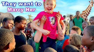 Did she get married in Africa The full story