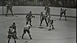 1965 Wings vs Black Hawks April 4th  CBC orig  Broadcast