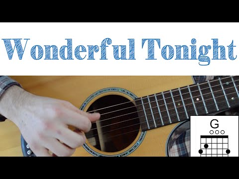 Wonderful Tonight Easy Guitar Lesson - Chords, Strumming and Lead | Eric Clapton