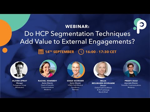 Webinar: Do HCP Segmentation Techniques Add Value to External Engagements?