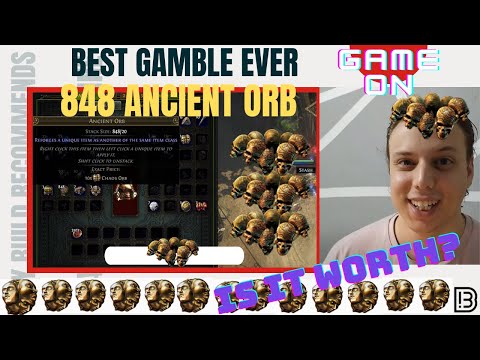 [POE 3.17] 848  ANCIENT ORBS VS UNIQ BELTS - MAGEBLOOD, HH OR FAIL | Poe Siege Of Atlas