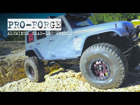 Pro-Line Pro-Forge 1.9” Anodized Aluminum Bead-Loc 6 Lug Wheels
