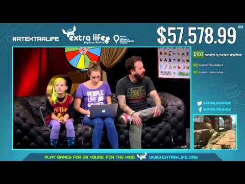 Rooster teeth extra life 2015 Hour 1