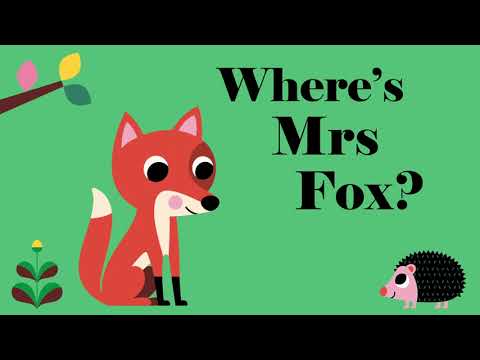 Книга Where's Mrs Fox? video 1
