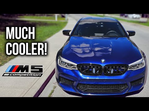 BMW M5 Competition Performance Boost - Wagner Tuning Intercoolers