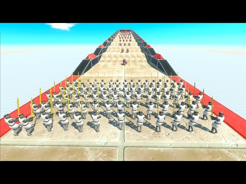 TEUTONIC KNIGHT vs HIPPOPOTAMUS WAVE CHALLENGE