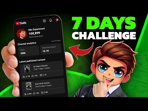 7 DAYS Challenge ( Unbelievable Result 🔥) Using Ai Shorts:)