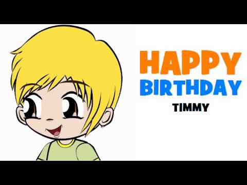 HAPPY BIRTHDAY TIMMY!