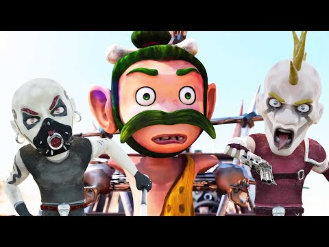 Oko ve Lele 🦖 Kötü Adamlar 🦕 Bölüm 85⚡CGI Animasyon kısa filmler⚡Türkçe komik çizgi filmler