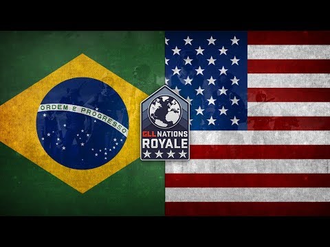 GLL Nations Royale Americas Grand Finals - Team USA vs Team Brazil (PUBG)