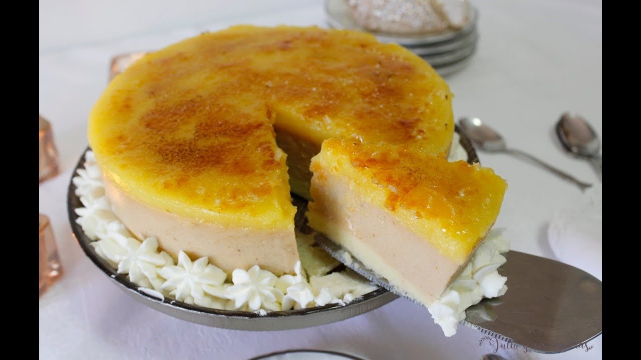 Tarta de turrón de yema tostada🎄UNA FORMA DIFERENTE DE TOMAR EL TURRÓN!!