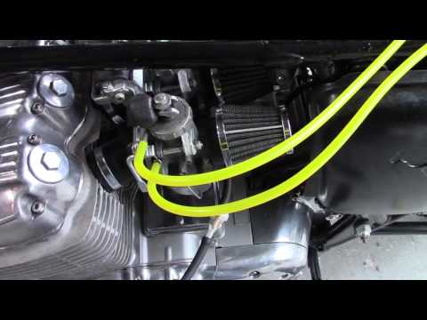 73 Honda CB750 Custom Build Episode 35  - Carburetor Synchronization