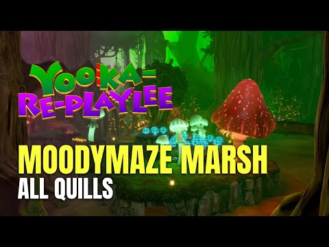 Yooka-Replaylee Moodymaze Marsh All Quills Locations - 100% Guide