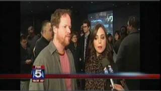 Joss and Eliza at Apple Store in Soho 10/02/09