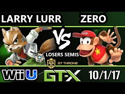 GTX 2017 Smash 4 - TSM | ZeRo (Diddy Kong) vs MSF | Larry Lurr (Fox) - Wii U L.Semis