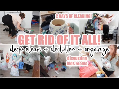 ✨2026 CLEAN WITH ME • GET RID OF IT ALL • 2 day deep clean + declutter + organize with me!