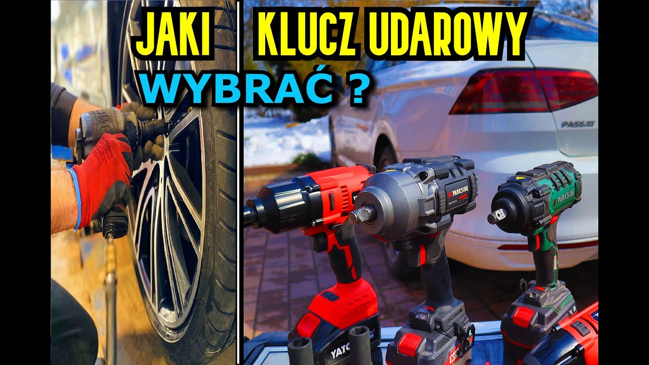 Klucze Udarowe (Parkside DeWalt Yato Erbauer Dedra Bosch)
