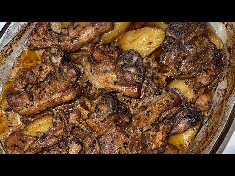 Côte d’agneau grillée aux pommes de terre recette rapide et facile à faire