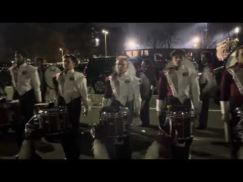 UMass Drumline 2023 Cadence - Alumni Day (postgame lot)