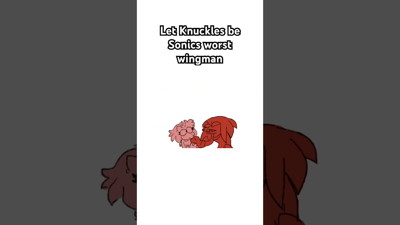 He just warns her immediately #sonic #sonicthehedgehog #animatic