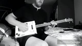 You Can&#39;t Teach An Old Dog New Tricks - Seasick Steve - Cigar Box Guitar Cover