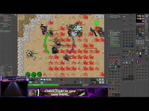 Tibia | Tortura | 800+ | Soul War Quest - Goshnars Megalomania (Final Boss)