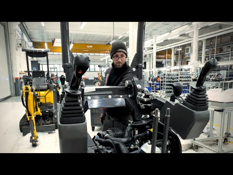 Europe: CASE plant in Cesena (Italy) and the CASE Mini Crawler Excavators D Series it brings to life