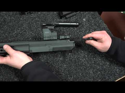 puška V-AR 9mm Luger (uzamčený závěr) - Rozborka a Sborka