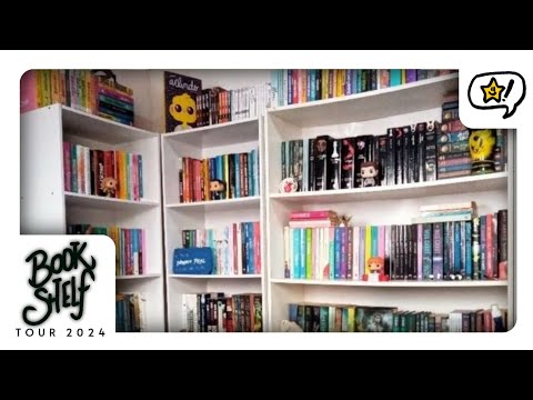 Bookshelf Tour 2024 | Ou 'fingindo plenitude ao gravar quase 500 livros' | BOOKCRUSHES