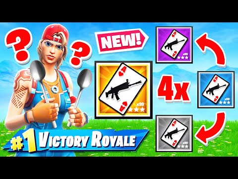 SPOONS for LOOT! Card Game! *NEW* Game Mode in Fortnite