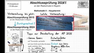Wie wird die AP 2025 in Mathe