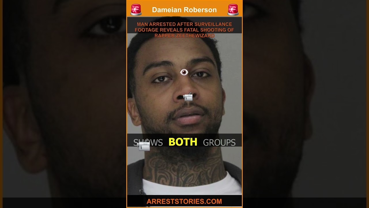 MAN ARRESTED AFTER SURVEILLANCE FOOTAGE REVEALS FATAL SHOOTING OF RAPPER ZEETHEWIZARD