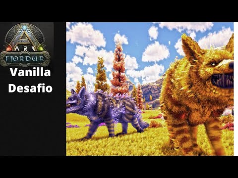 Ark- Fjordur VANILLA DESAFIO - DERROTANDO OS IRMOES LOBOS HATI E SKOUL !!