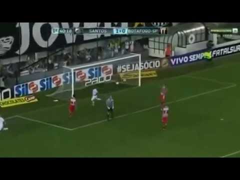 Santos 3 x 0 Botafogo-SP - Campeonato Paulista 2013 - 23/01/2013