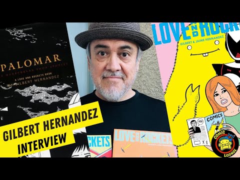 GILBERT HERNANDEZ Interview! 40 Years of Love & Rockets!