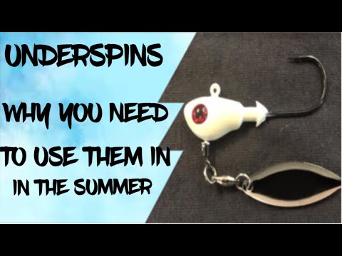 Catch Bass In The Summer With Underspins!