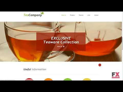 Tea Shop Muse Template TMT | Free Template  Bertie Ford