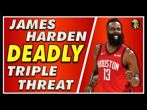 Beat Your Defender with James Harden's Triple Threat Skill #jamesharden #nba #basketball