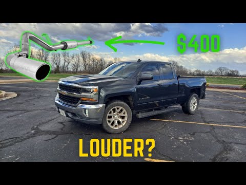 Modifying my Friends 5.3 Chevy Silverado Part 1 *MBRP 3" EXHAUST*